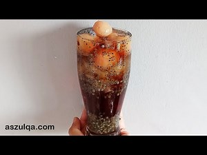 Teh O Ais Laici Selasih I Resepi Air Viral Sedap I Minuman Berbuka Puasa, Minuman Segar I Iced Tea
