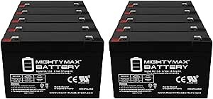 Mighty Max Battery 6V 12AH F2 Battery Replaces Monarch Ultimate I1000 I500-10 Pack