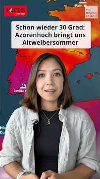 Hot Air From Spain - Azores High Brings Us Indian Summer
