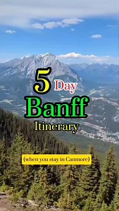 1.7K reactions · 578 shares | Five (5) days in Banff National Park, Alberta Canada  threecanadianpassportd www.therockiescollection.com . . . . #BanffNationalPark #banffnationalpark #Banff #banffcanada #banffalberta #explorebanff #travelbanff | The Rockies Collection | Facebook