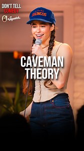 551K views · 11K reactions | "Caveman Theory" : Tatiana Frank (IG: tatianafranknyc) Your soap is a joke! Upgrade your personal care with Dr. Squatch #donttellcomedy #tatianafrank #standupcomedy #standup #comedy #jokes #funny #cavemen #theory #science | Don't Tell Comedy | Facebook