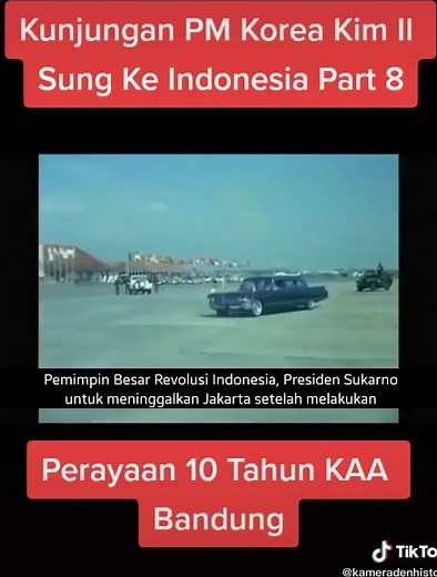 Membalas @kameradenhistory Kunjungan PM Korea Kim Il Sung Ke Indonesia Part 8 #indonesia #korea #印度尼西亞 #朝鮮 #北朝鮮 #インドネシア #조선 #인도네시아 #soekarno #kimilsung #김일성 #金日成 #northkorea #nkri #dprk #juche #socialism #marxism #sejarah #history #sejarahindonesia #worldhistory #sejarahdunia #fyp #fypシ #leftist #asia #southeastasia #africa #konferensiasiaafrika #kaa #asianafricanconference #asianafrican #asiaafrica #africa #afrika