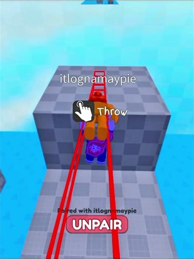 gugugaga noobie play teamwork obby 🙄 #roblox #shots