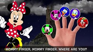 Mickey Mouse Skeletons and Monsters Adventure Finger Family Song!