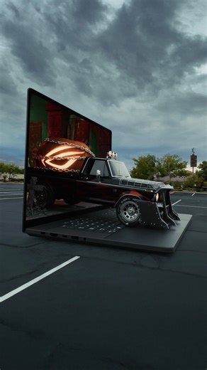 Ilya Sigachev | I was just trying to make a Halloween render… but the ROG Zephyrus G16’s Nebula display looked so real…it glitched me into another... | Instagram