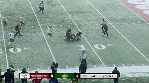 Edgar using the halfback pass to make it first and goal against Potosi/Cassville. #wiaa | WKOW 27