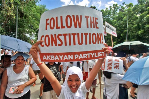 How did gov’t counter Sara’s claim that impeachment is unconstitutional?