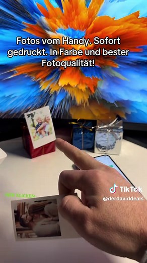 NELKO PP01 Mini-Fotodrucker für Sofortbilder
