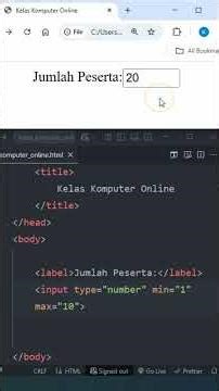 HTML max attribute: Maximum Input Limit!