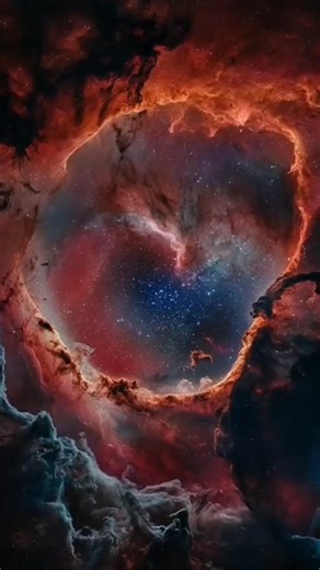 zooming into the starnurseries". CarinaNebula (NGC 3372)#spiralgalaxy #cosmicexploration #shortsfeed