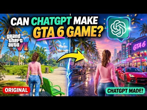 CAN CHAT GPT MAKE A GTA 6 NOW LET'S FIND OUT | GAME DEVELOPMENT BY USING CHAT GPT. |