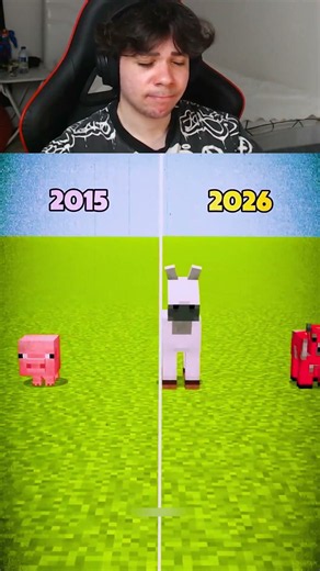 Minecraft New 2026 VS Old 2015 Baby Mobs