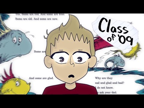 Kyler reads Dr Seuss || CLASS OF 09 ANIMATION