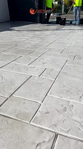 Our Ashlar slate stamp as sweet as the steel pan. Have a safe and enjoyable Carnival! Do More With Concrete 64 Diego Martin Main Road / LP 109 Monroe Road Cunupia For more information please email us at sean@cretesprayart.com / shena@cretesprayart.com. | Crete Art