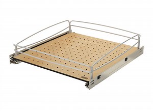 Rev-A-Shelf Solid Bottom Pull Out Base Cabinet Organizer, 54BK-21SC-1