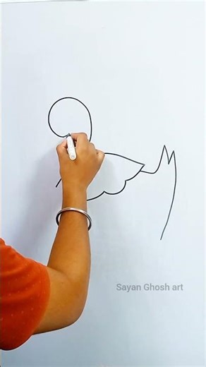 Duck Drawing 🦆 | Easy Step by Step Duck Drawing for Beginners #shorts #art