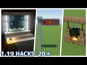 Minecraft: 20+ Wild Update Build Hacks | The Wild Update 1.19