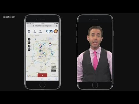 CPS Energy's new interactive power outage map