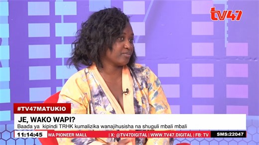 "The Real Househelps of Kawangware ilianza as a small segment from Hapa Kule News,then watu wakaipenda ikakuwa show kubwa," - Bernice Njeri (Njambi), mwigizaji. #TV47Matukio | TV47 Digital