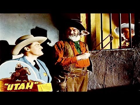 UTAH - Roy Rogers, George 'Gabby' Hayes - full Western Movie [English]