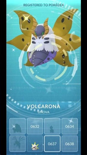 #pokemongo #larvesta #evolution #volcarona #shinypokemon