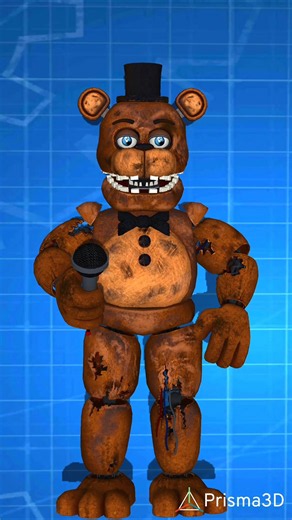 Withered Freddy's in fnaf ar #fnaf #fnafar #fnaf2 #prisma3d #animation #3danimation