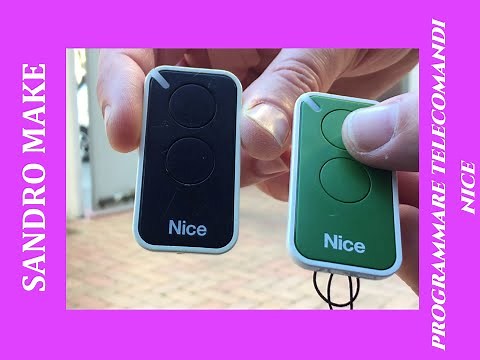 Cómo programar el control remoto de Nice