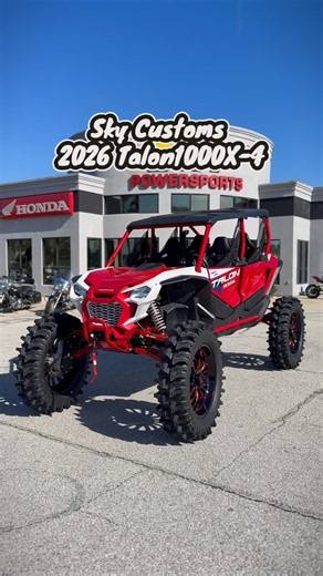 We Built a BEAST! This 2026 Honda Talon will absolutely rip anywhere you take it! Get here quick!