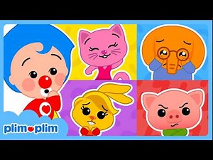 How Are You Feeling? 💙 Emotions & Feelings Songs for Kids | Plim Plim - Kids Songs & Nursery Rhymes