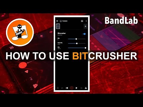 Go LoFi with the Bitcrusher in Bandlab