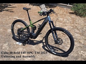 Cube Hybrid 140 HPC TM 750 2023. Unboxing and Assembly.