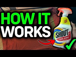 How Does Shout Stain Remover Work? - Easy Tutorial!