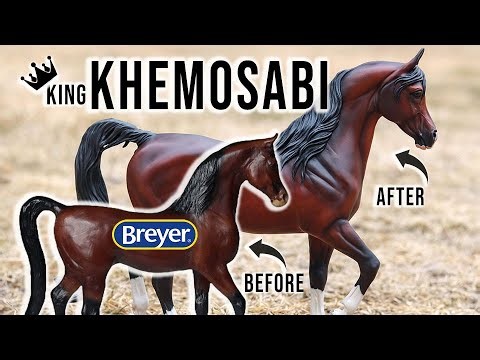 The REMAKING of Breyer Model Horse KHEMOSABI Tutorial