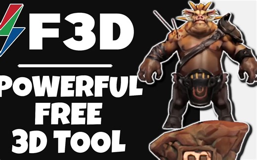 懒人创作者的福音，超轻量的免费三维模型预览器，竟然还内置光线追踪！！