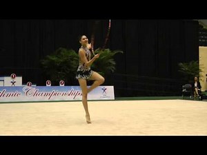 Aliya Protto - Hoop - All-Around Final - 2013 U.S. Rhythmic Championships