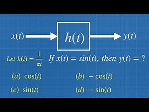 Signals and System || Hilbert Transform Solved Problem