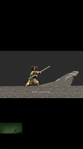 Earthbending | Test animation | WBProductions #commission #commissionsopen #minecraft