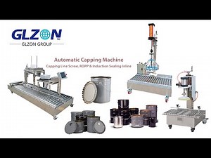 Fully Automatic Capping Line Screw, ROPP & Induction Sealing