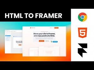 HTML to Framer