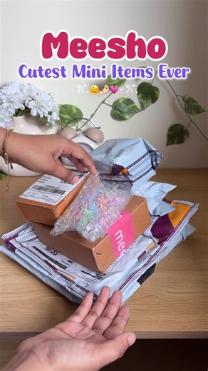 Firdous Ali on Instagram: "✨ Comment for the link 🔗 Cutest Mini Items Ever ✨🧸💖 . @meeshoapp . . | tiny but super useful, mini & mighty essentials, adorable designs, everyday handy items, space-saving cuteness, aesthetic + practical, perfect for small bags & desks, must-have mini finds | . . #minifinds #cutestthings #meeshofinds #tinybutuseful #aestheticitems dailyuse smallandcute ✨💖"