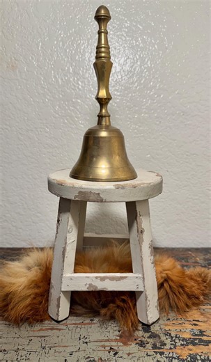 Antique Brass Bell - Etsy