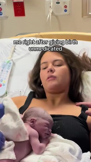 so hard but so worth it after😂🤣🥹 #unmedicatedbirth #unmedicatedlabor #midwife #birthstory | Labor and Delivery