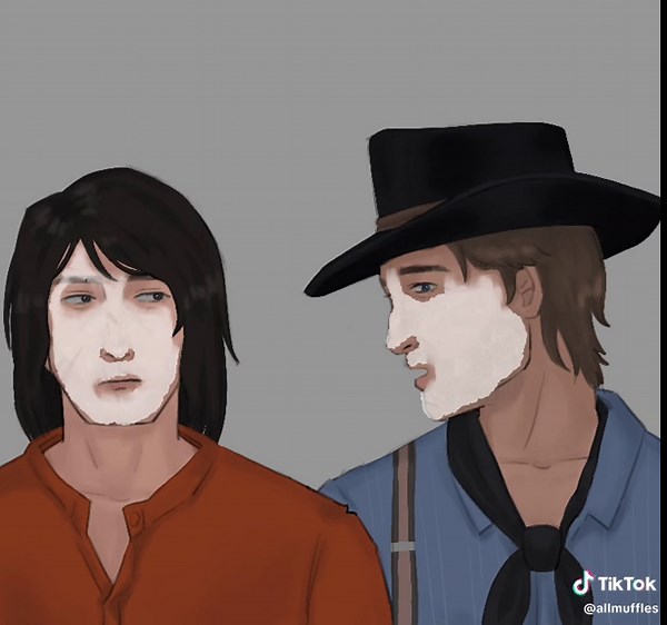 Arthur Morgan and John Marston Animation in RDR2