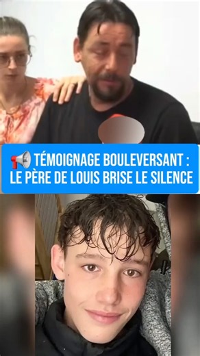 💔 L’émotion est immense après les révélations du père de Louis, 17 ans. Son témoignage poignant relance les interrogations autour de cette affaire qui continue de bouleverser de nombreuses personnes. Entre douleur, incompréhension et quête de vérité, l’émotion reste vive. #Louis #JusticePourLouis #Temoignage #AffaireLouis #Emotion #FaitsDivers #ActualiteFrance #Enquete #Viral #PourToi #FYP #TikTokFrance #PaixALouis #Justice #InfoFrance