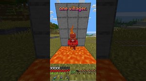Villager killing machine! #minecraft