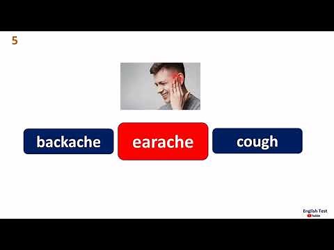 Health Problems Vocabulary Quiz for Kids