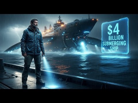 Inside the $4 Billion Ship That Dives Underwater Like a Whale😱