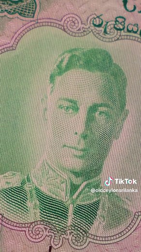 King George banknote series 1 rupee & 10 rupees (issued by Central Bank of Ceylon in 1951) #banknotes #numismatic #oldnotes #oldbanknotes #ceylon #srilLanka #kinggeorge #history #hobby #collectibles