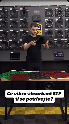 73 reactions · 3 comments |  STP vibro-absorbant lineup pe scurt: • Massa Bassa – greu, serios, pune vibrațiile la respect. • Murena – light & clean, izolare fără kilograme în plus. • Black Gold – best bang for the buck, merge oriunde și face treabă. • Bronner - strat principal,strict pentru rigidizare. ➡️ De la vibrații la confort premium, alegi STP și ai mașina silent mode ON. #soundhouseromania #stp | SoundHouse.ro | Facebook