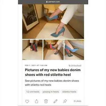 The paradise of heels Mary Kate Stilettos Patreon 🥰👠